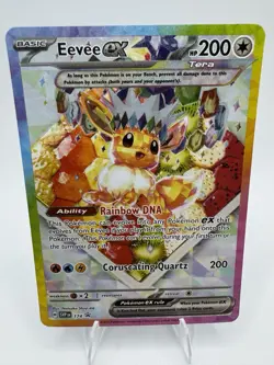 Pokemon TCG Eevee EX Prismatic Evolutions Special Illustration Card 174 - Image 1