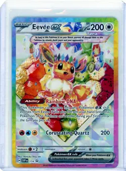 Eevee ex 174 Sv: Scarlet & Violet Promo Card Holo - Image 1
