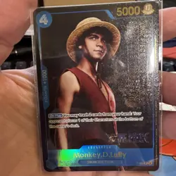 Monkey D Luffy P-055 (Promo) Premium Card Live Action Ed ONE PIECE Card SEALED - Image 1