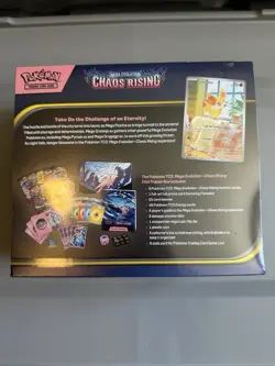 Pokemon TCG Mega Evolution—Chaos Rising Elite Trainer Box Booster Promo 40 Cards - Image 2