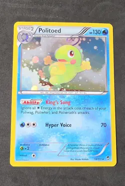 Politoed - (Cosmos Holo) 018/111 Miscellaneous Cards & Products Holo - Image 1