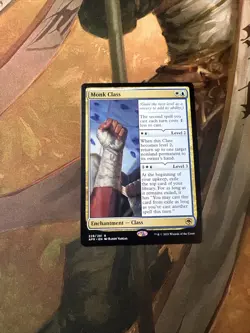 Nm Monk Class Adventures in Forgotten Realms Magic The Gathering MTG - Image 1