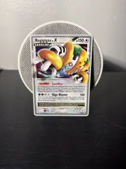 Regigigas LV.X DP30 Black Star Promo Holo Pokemon TCG Card - Image 1
