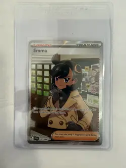 Emma Trainer-Supporter 107/086 Full Art Pokemon TCG Chaos Rising - Image 2