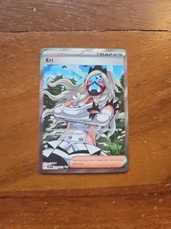 Eri Holo Full Art Ultra Rare Trainer 199/162 Pokemon TCG Temporal Forces - Image 5