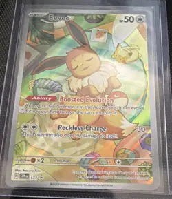 Pokemon TCG Eevee SVP 173 Holo Promo Lot of 3 English 2025 Standard - Image 2