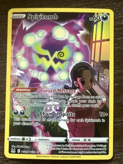 Pokemon TCG Spiritomb Lost Origin Trainer Gallery TG09/TG30 Holo Ultra Rare - Image 1