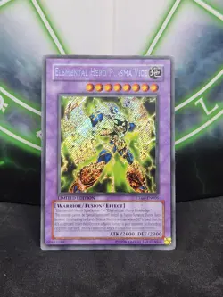 Yugioh Elemental Hero Plasma Vice CT04-EN006 Secret Rare LP - Image 1