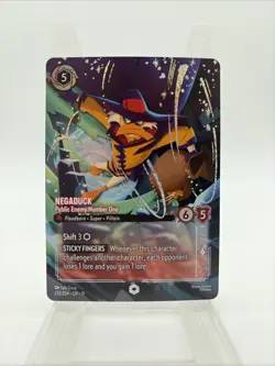 Negaduck - Public Enemy Number One Enchanted Winterspell Disney Lorcana 232/204 - Image 1