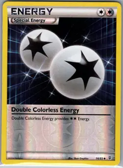 Double Colorless Energy 74/83 Reverse Holo Generations - Pokemon Card - NM - Image 1