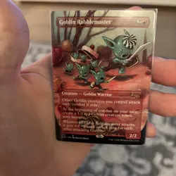 Goblin Rabblemaster -Non Foil Near Mint MTG Secret Lair - Image 1