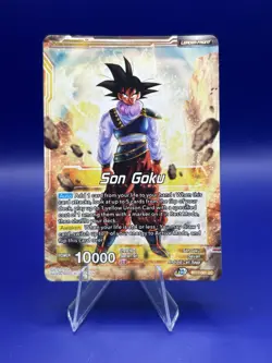 SS Son Goku Fearless Fighter BT17 Leader Foil Dragon Ball Super Card Game | NM - Image 2