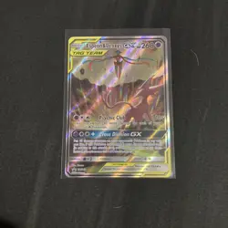 Pokemon TCG Espeon & Deoxys GX Tag Team SM240 Black Star Promo Holo NM - Image 1