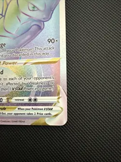 Clean!! Pokemon TCG Mewtwo VSTAR Holo Ultra Rare Rainbow Secret Rare 079/078 NM - Image 4