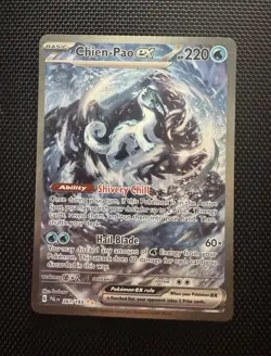 Pokemon Company Chien-Pao ex 261/193 Paldea Evolved SIR Holo English 220 HP - Image 1