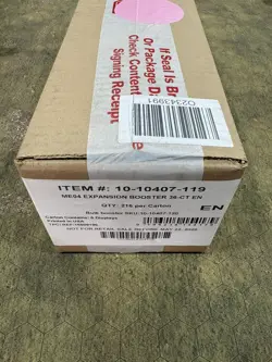 Pokemon TCG Chaos Rising Booster Box Sealed Case Of 6 Boxes - Image 1