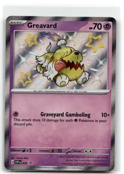 Greavard 070 Holo Promo Scarlet & Violet Promo Pokemon NM b4 - Image 1