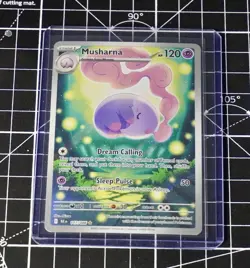 Pokemon TCG ~ Musharna Illus. Rare IR Full Art Holo [S&V: Black Bolt 117/086] NM - Image 3