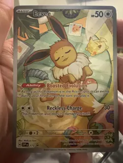 2023-25 Pokemon SV Black Star Promos Eevee #173 - Image 1