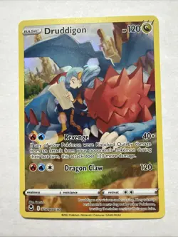 Druddigon TG09/TG30 Swsh12 Sword & Shield Silver Tempest Trainer Gallery Pokemon - Image 1