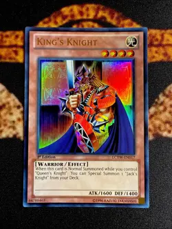 🔥YUGIOH • KING’S KNIGHT • ULTRA RARE • LCYW-EN017 • 1st EDITION • NM🔥 - Image 1