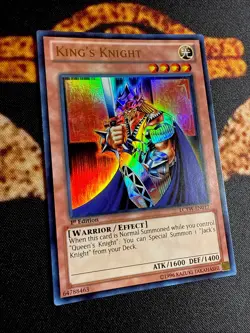 🔥YUGIOH • KING’S KNIGHT • ULTRA RARE • LCYW-EN017 • 1st EDITION • NM🔥 - Image 4