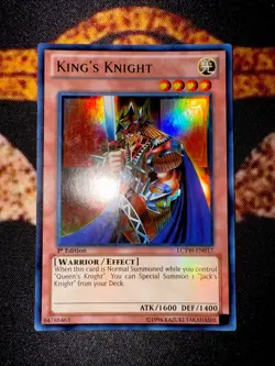 🔥YUGIOH • KING’S KNIGHT • ULTRA RARE • LCYW-EN017 • 1st EDITION • NM🔥 - Image 5