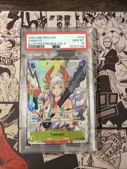 PSA 10 Yamato (Illustration Box Vol.2) ST13-016 One Piece Promo - Image 1