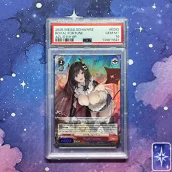 2025 Weiss Schwarz Azur Lane Vol.2 Royal Fortune SR AZL/S119-E092S PSA 10 EN - Image 3