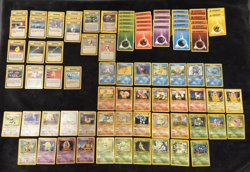 Pokemon Base Set Card Bundle (86 Cards) - Image 1