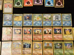 Pokemon Base Set Card Bundle (86 Cards) - Image 4