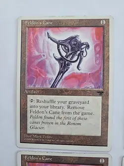 X4 MTG Magic The Gathering Feldon’s Cane Chronicles Vintage - Image 2