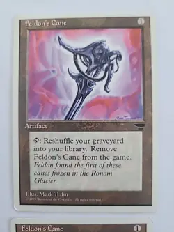 X4 MTG Magic The Gathering Feldon’s Cane Chronicles Vintage - Image 3