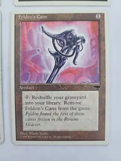 X4 MTG Magic The Gathering Feldon’s Cane Chronicles Vintage - Image 5