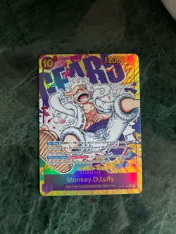 OP05-119 SEC One Piece Card, Monkey.D.Luffy Eng - Image 1
