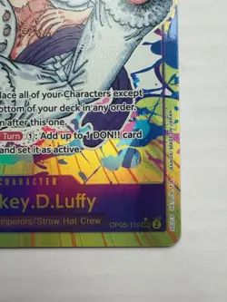 OP05-119 SEC One Piece Card, Monkey.D.Luffy Eng - Image 4