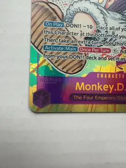 OP05-119 SEC One Piece Card, Monkey.D.Luffy Eng - Image 5