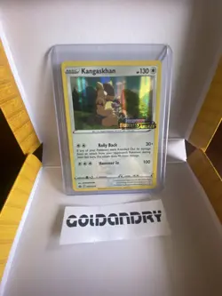 Pokemon Card Kangaskhan SWSH038 Darkness Ablaze Prerelease Promo Near Mint- ENG - Image 1