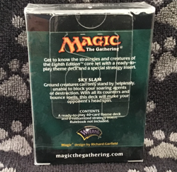 2003 MtG - 8th Edition Theme Deck - Sky Slam Deck -Sealed/English - Image 2
