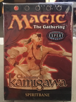 2004 MtG Champions of Kamigawa Spiritbane Deck - Factory Sealed - Image 1