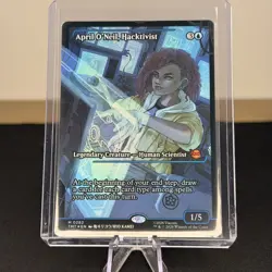 April O'Neil, Hacktivist (0282) (Showcase) #282 *Foil* (NM) - Teenage Mutant ... - Image 1