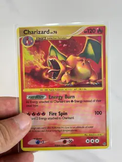 Charizard LV.76 103/100 Secret Rare Holo Pokemon Card Used TCG Rare - Image 3