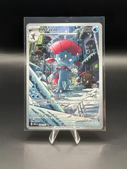 Pokemon TCG | Weavile 228/217 Me: Ascended Heroes Holo Pack Fresh NM+ - Image 1