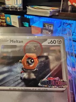 Meltan 102/142 Stellar Crown Stamped Cosmo Foil - Pokemon TCG Promo - SWIRL 🌀 - Image 5