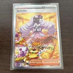 Pokemon Trading Card TCG Perfect Order Jacinthe Supporter SAR 122/088 UK Card - Image 1