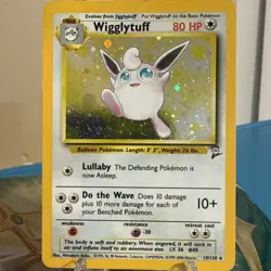 Wigglytuff - 19/130 Base Set 2 2000 WOTC - Holo - Pokemon TCG - Image 1