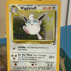 Wigglytuff - 19/130 Base Set 2 2000 WOTC - Holo - Pokemon TCG - Image 2
