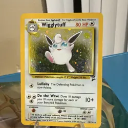 Wigglytuff - 19/130 Base Set 2 2000 WOTC - Holo - Pokemon TCG - Image 3