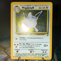 Wigglytuff - 19/130 Base Set 2 2000 WOTC - Holo - Pokemon TCG - Image 4