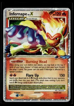 2007 Diamond and Pearl Promos Infernape LV.X - DP10 Promo #DP10 - Image 1